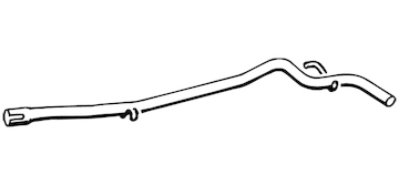 Výfuková trubka WALKER 17219