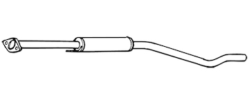Střední tlumič výfuku WALKER 17359