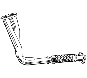 Výfuková trubka WALKER 17597