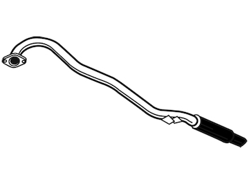 Zadní tlumič výfuku WALKER 17642