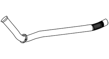 Výfuková trubka WALKER 17650