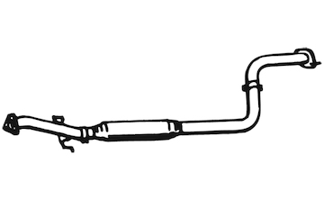 Střední tlumič výfuku WALKER 17798