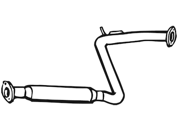 Střední tlumič výfuku WALKER 17821