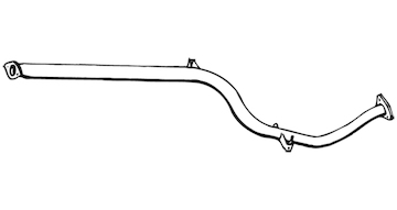 Výfuková trubka WALKER 17887