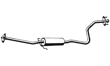 Střední tlumič výfuku WALKER 18119