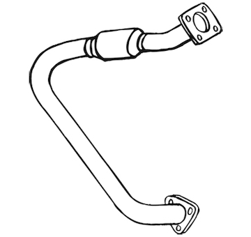 Výfuková trubka WALKER 18208
