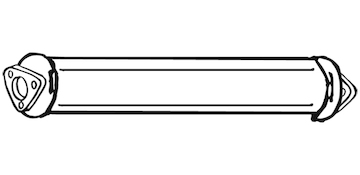 Střední tlumič výfuku WALKER 18220