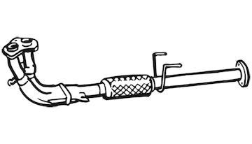 Výfuková trubka WALKER 18230