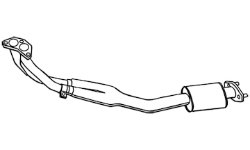 Predni tlumic vyfuku WALKER 18834