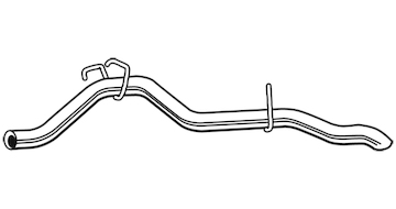 Výfuková trubka WALKER 18884