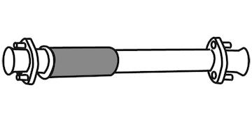 Výfuková trubka WALKER 18903