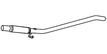 Výfuková trubka WALKER 19021