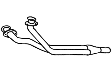 Výfuková trubka WALKER 19203