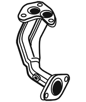 Výfuková trubka WALKER 19253