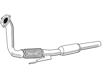 Predni tlumic vyfuku WALKER 19296