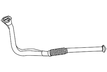 Výfuková trubka WALKER 19355