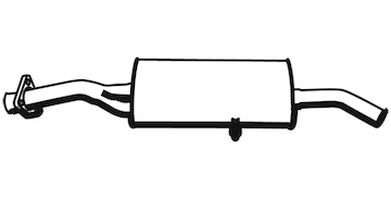 Zadní tlumič výfuku WALKER 19497