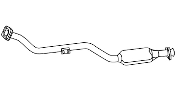 Predni tlumic vyfuku WALKER 19517