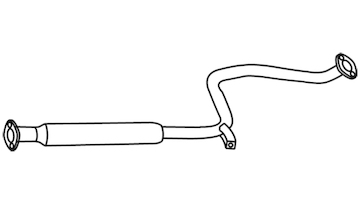 Výfuková trubka WALKER 19532