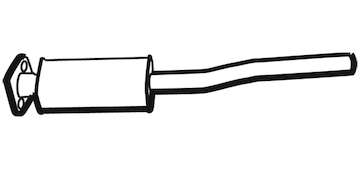 Predni tlumic vyfuku WALKER 19594