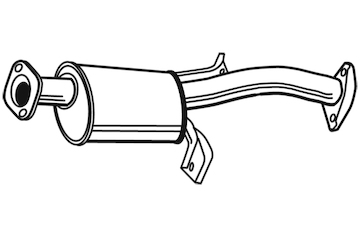 Predni tlumic vyfuku WALKER 19815