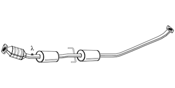 Katalyzátor WALKER 20997