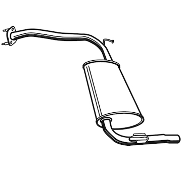 Zadní tlumič výfuku WALKER 21135