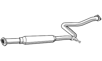 Střední tlumič výfuku WALKER 21230