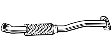 Zvlněná trubka, výfukový systém WALKER 21300