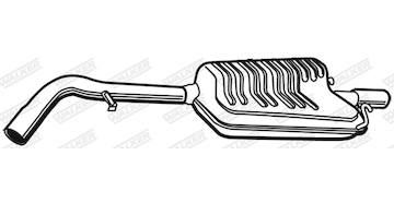 Zadní tlumič výfuku WALKER 21315