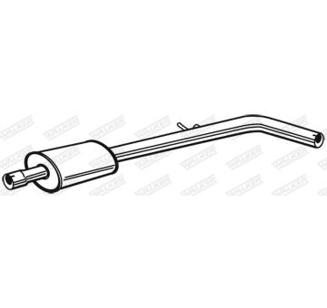 Stredni tlumic vyfuku WALKER 21415