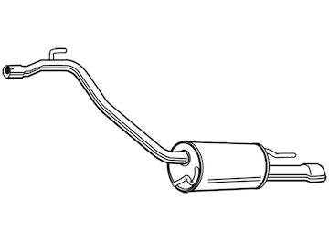 Zadní tlumič výfuku WALKER 21478