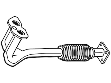 Výfuková trubka WALKER 21501