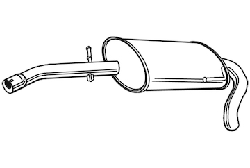 Zadní tlumič výfuku WALKER 22059