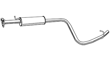Střední tlumič výfuku WALKER 22063
