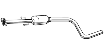 Střední tlumič výfuku WALKER 22071