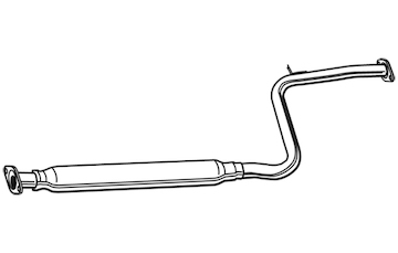 Střední tlumič výfuku WALKER 22102