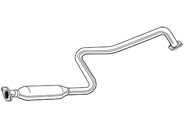 Střední tlumič výfuku WALKER 22300