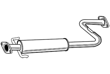 Střední tlumič výfuku WALKER 22325
