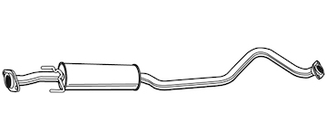 Střední tlumič výfuku WALKER 22520