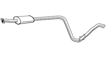 Střední tlumič výfuku WALKER 22574