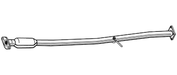 Střední tlumič výfuku WALKER 22698