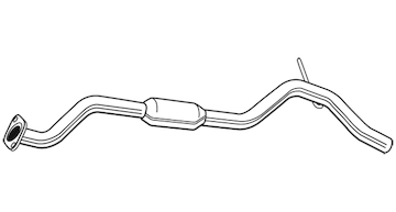 Zadní tlumič výfuku WALKER 22732