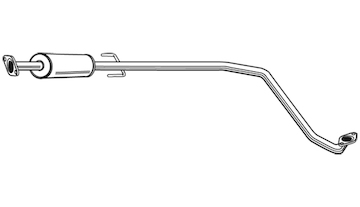Střední tlumič výfuku WALKER 22819