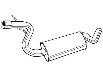 Střední tlumič výfuku WALKER 22884