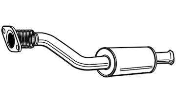 Predni tlumic vyfuku WALKER 22895