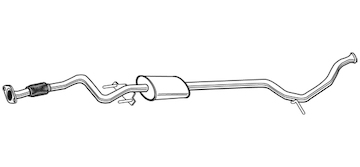 Predni tlumic vyfuku WALKER 22969