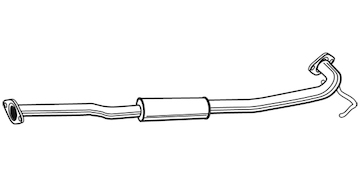 Střední tlumič výfuku WALKER 22990