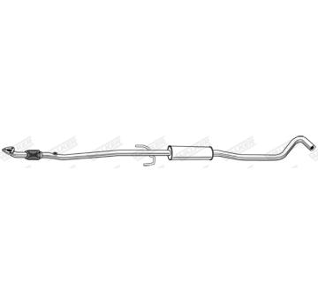 Stredni tlumic vyfuku WALKER 23009
