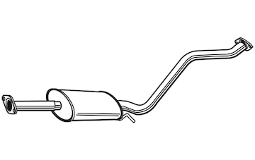Střední tlumič výfuku WALKER 23045